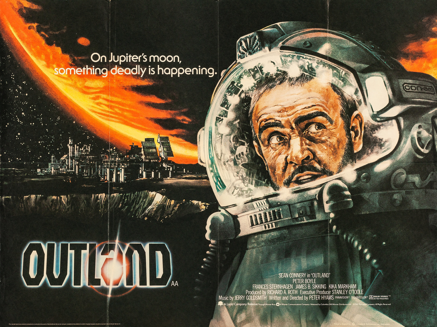Extra Large Movie Poster Image for Outland (#4 of 5)