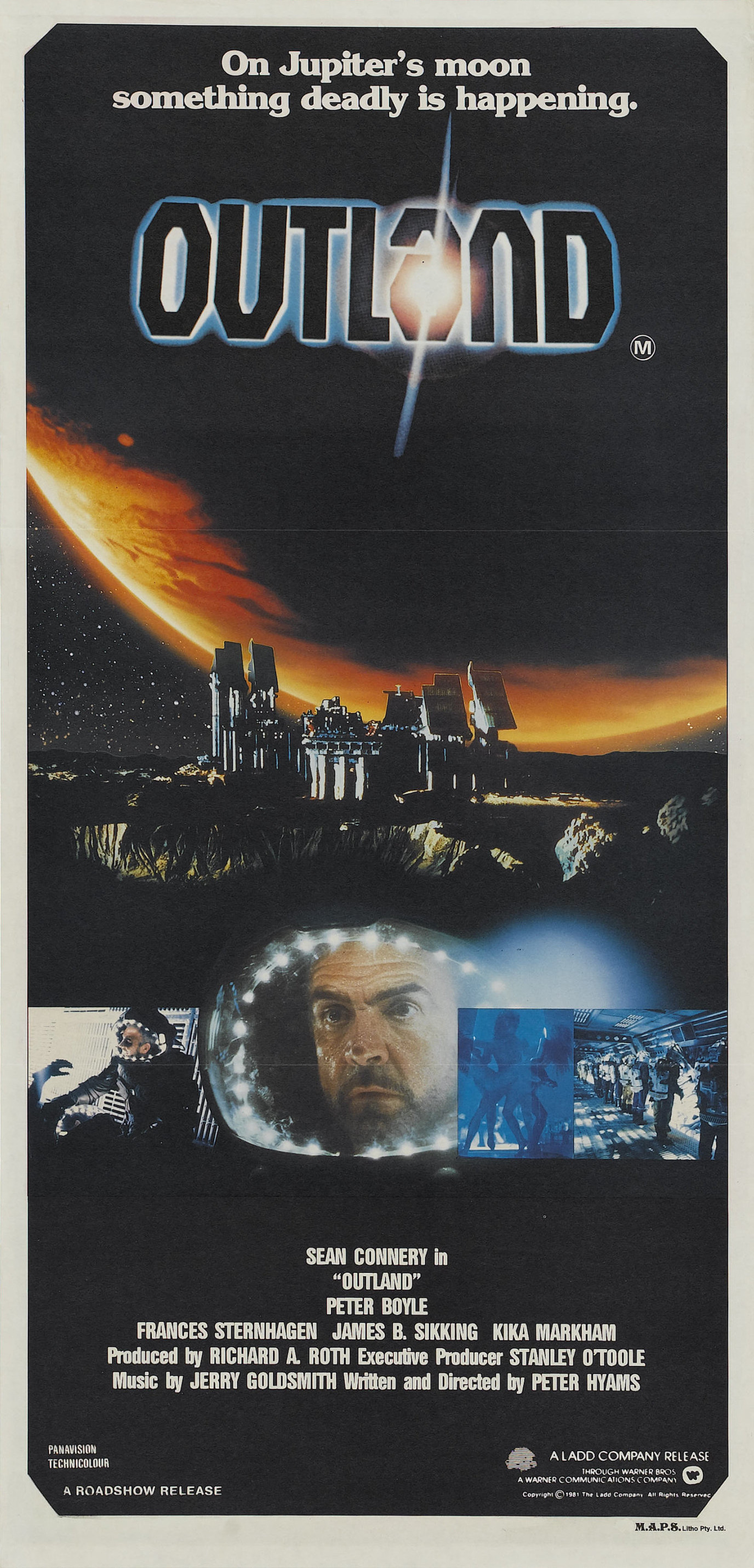 Mega Sized Movie Poster Image for Outland (#5 of 5)