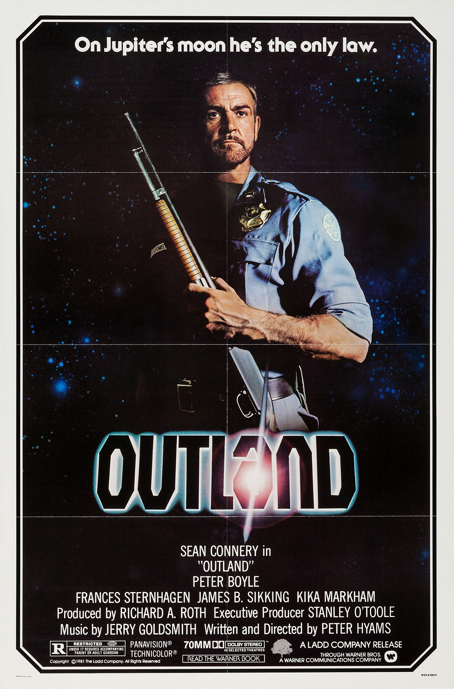 Mega Sized Movie Poster Image for Outland (#1 of 5)