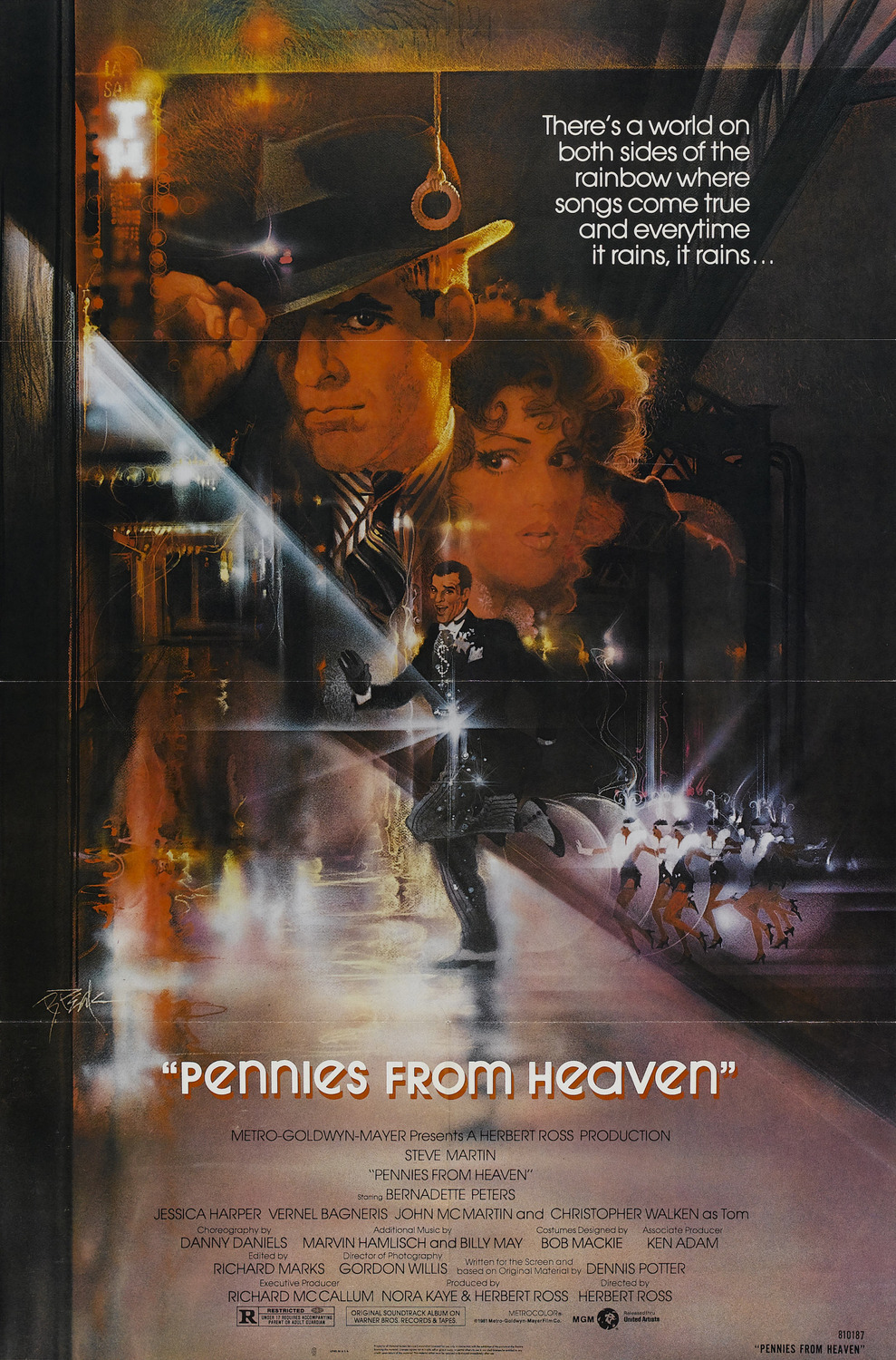 Extra Large Movie Poster Image for Pennies from Heaven 