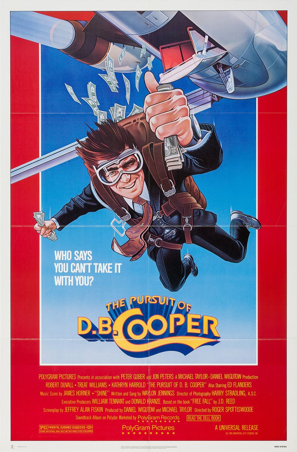 Extra Large Movie Poster Image for The Pursuit of D.B. Cooper 