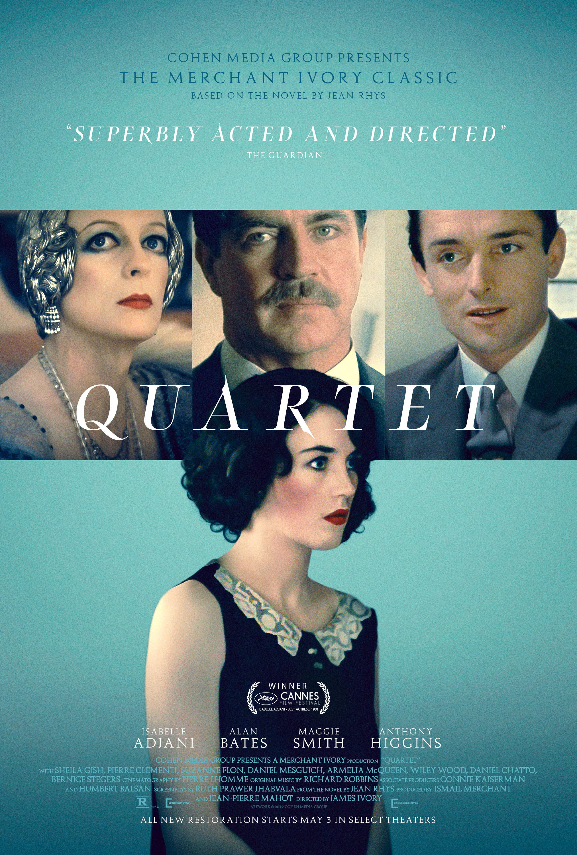 Mega Sized Movie Poster Image for Quartet (#2 of 2)