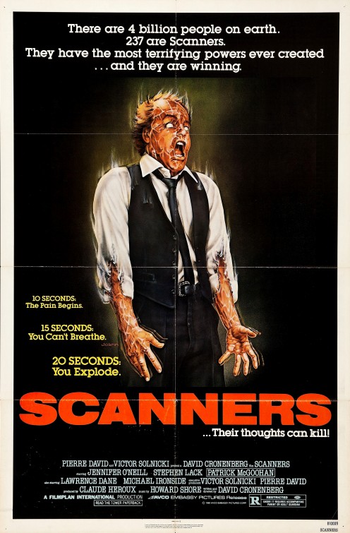 Scanners Movie Poster