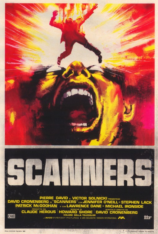 Scanners Movie Poster