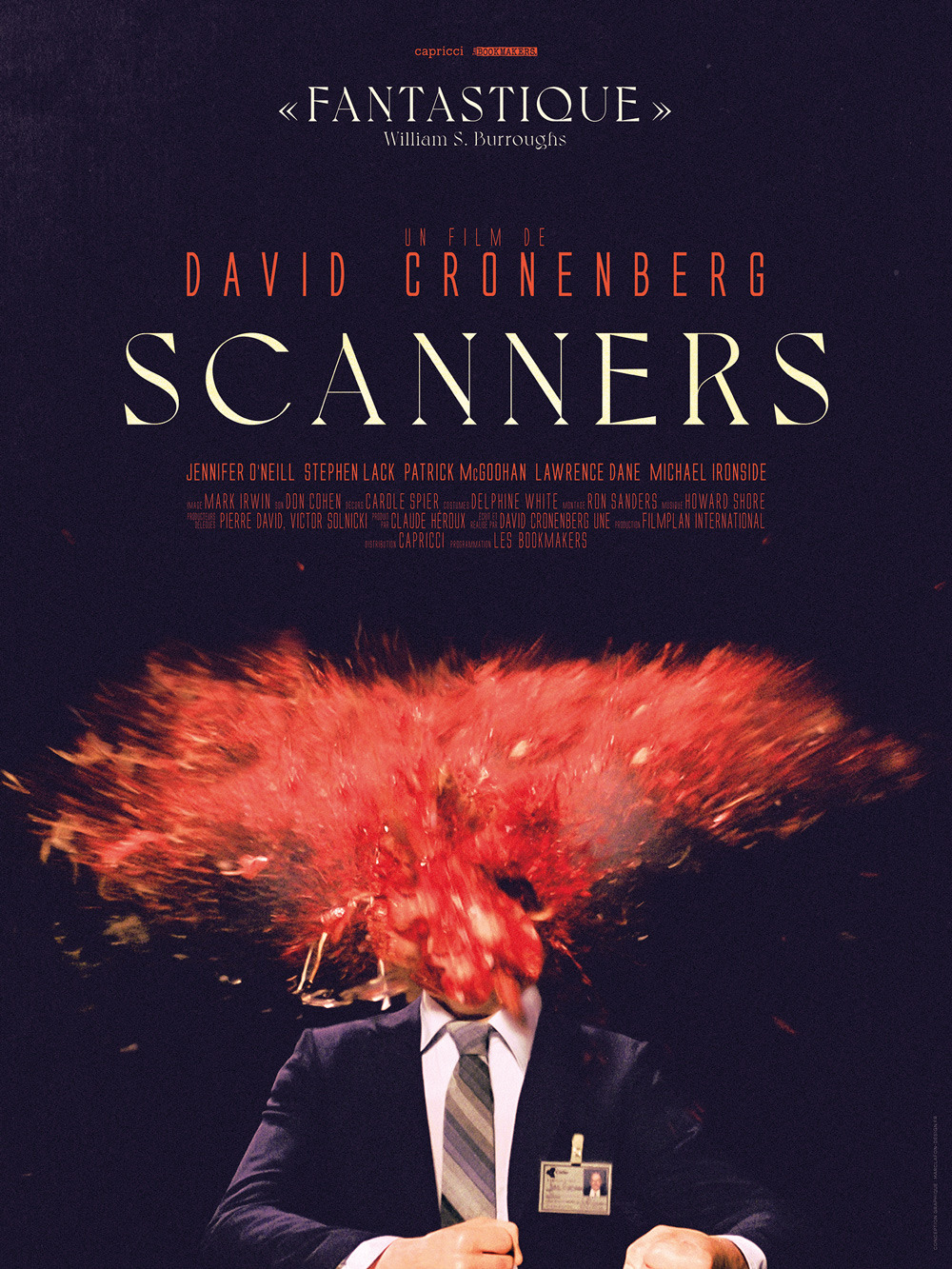 Extra Large Movie Poster Image for Scanners (#6 of 6)