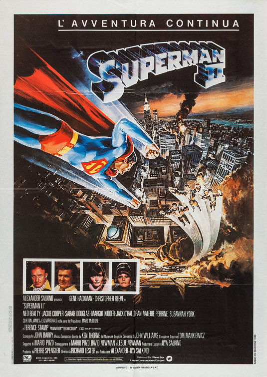 Superman II Movie Poster