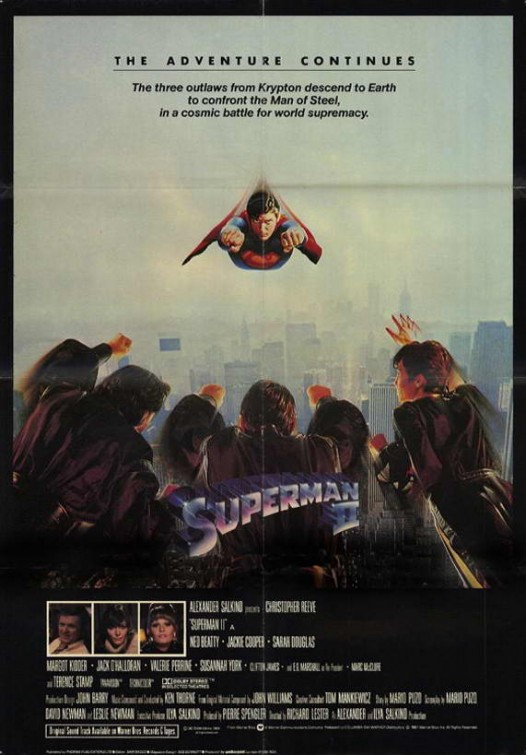 Superman II Movie Poster