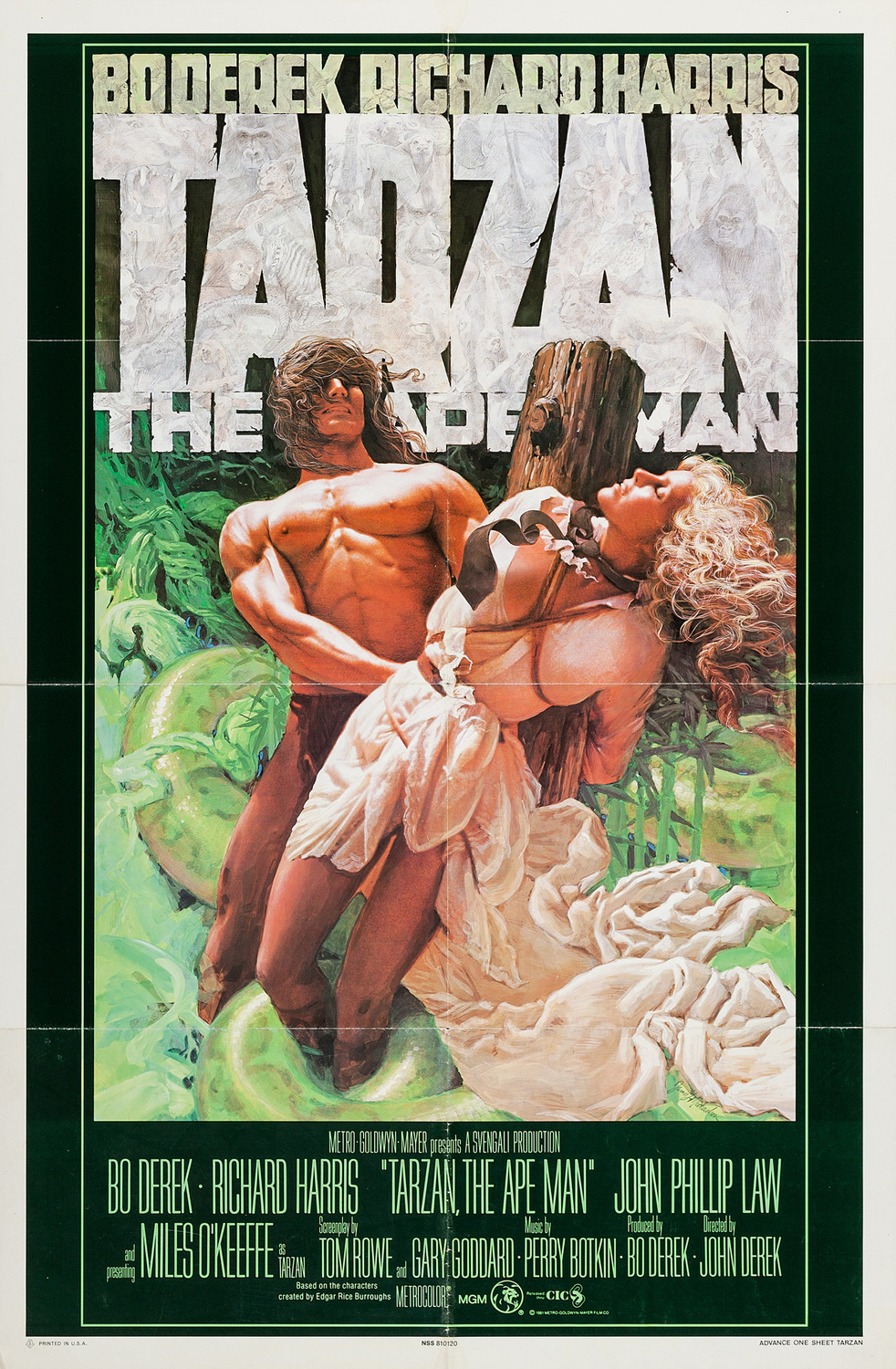 Extra Large Movie Poster Image for Tarzan, the Ape Man (#1 of 2)