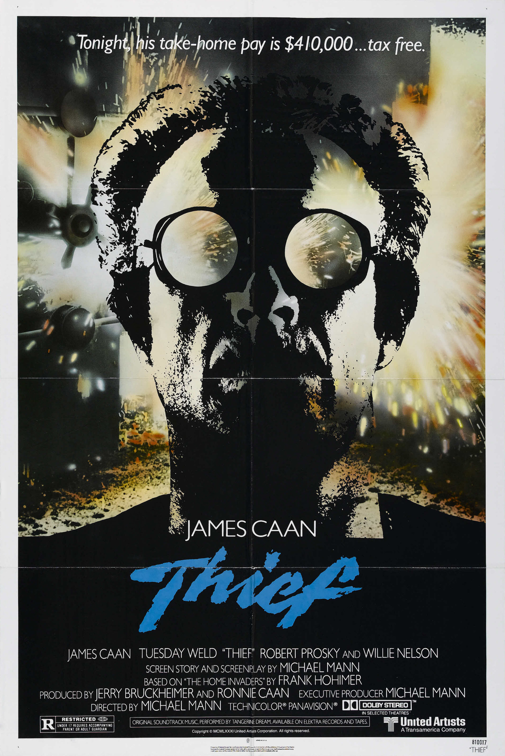 Mega Sized Movie Poster Image for Thief 