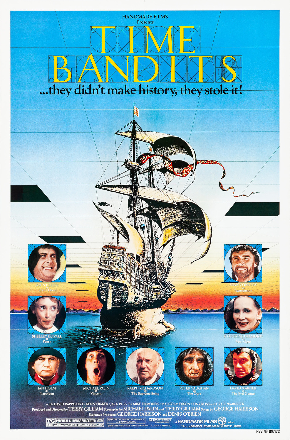Extra Large Movie Poster Image for Time Bandits (#1 of 2)