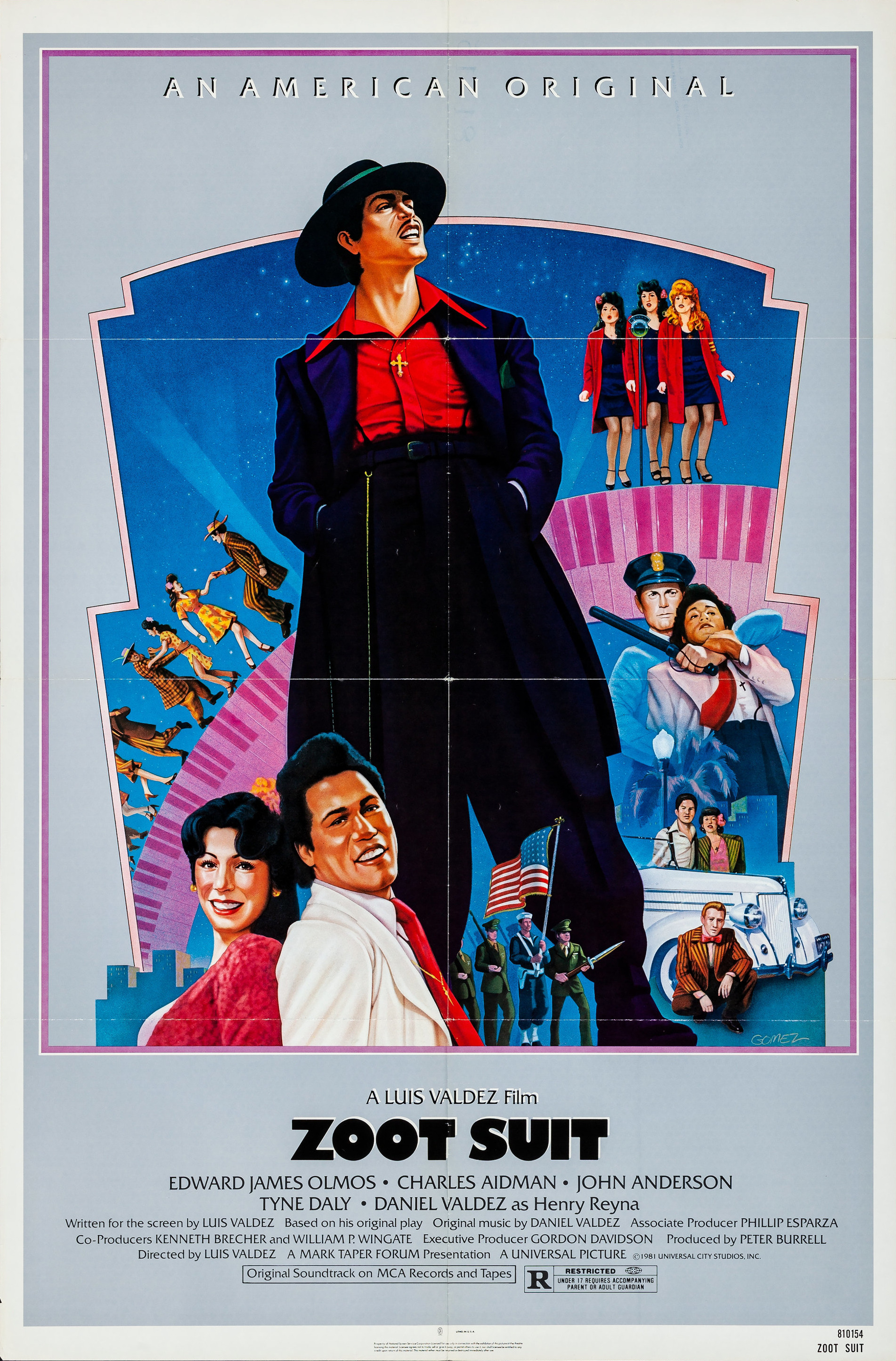 Zoot Suit Mega Sized Movie Poster Image IMP Awards