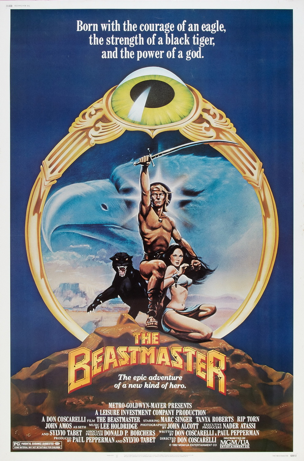 Extra Large Movie Poster Image for The Beastmaster 