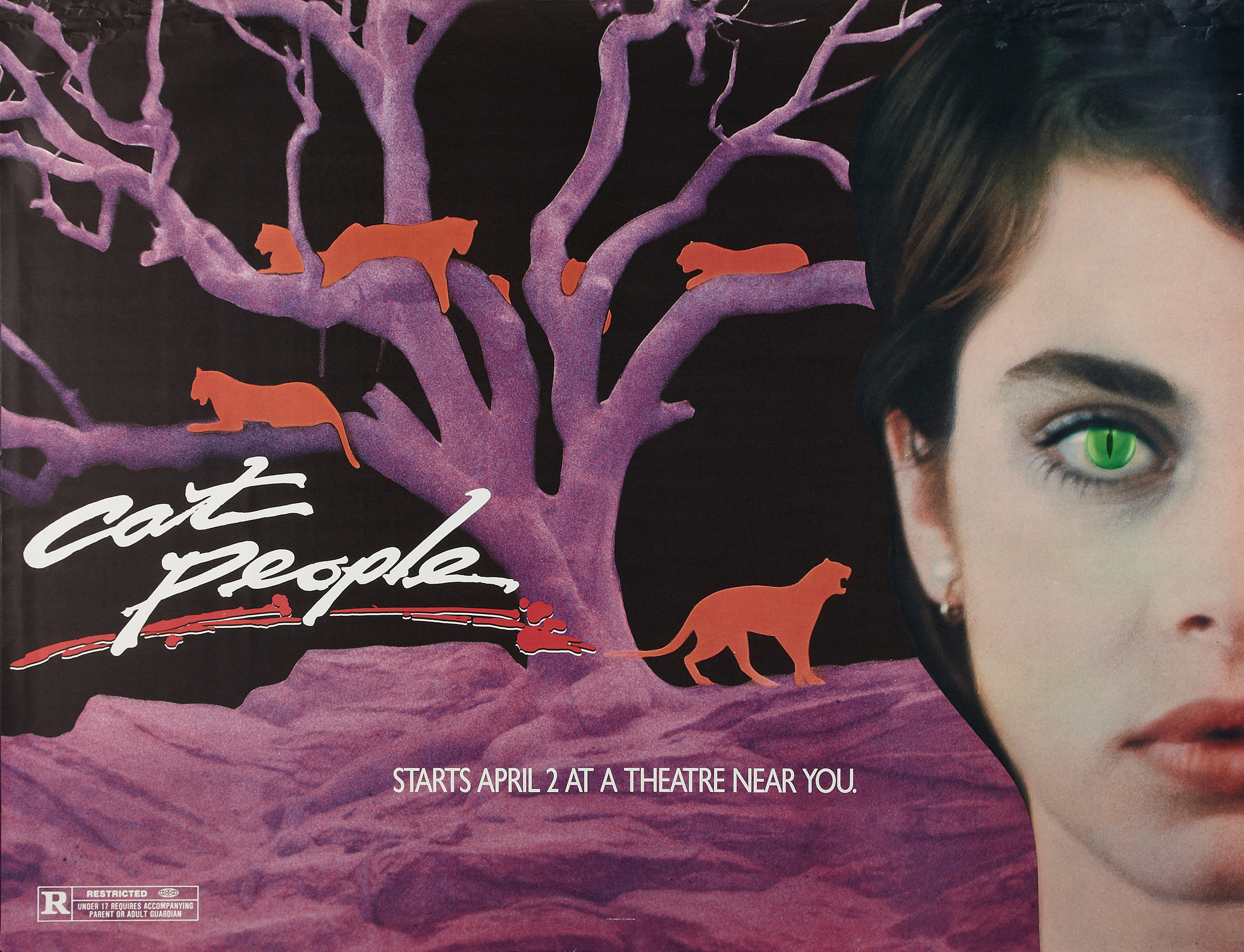 Mega Sized Movie Poster Image for Cat People (#3 of 4)