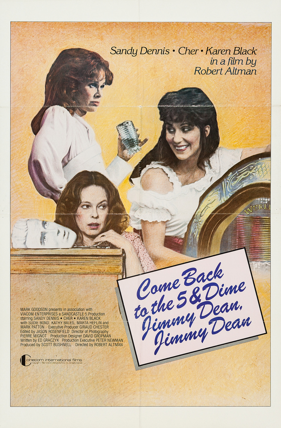 Extra Large Movie Poster Image for Come Back to the Five and Dime, Jimmy Dean, Jimmy Dean (#2 of 2)