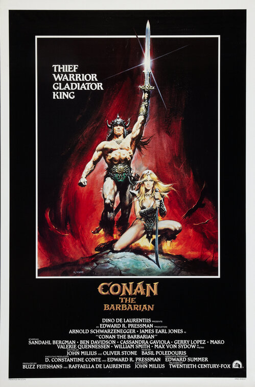 Conan the Barbarian Movie Poster