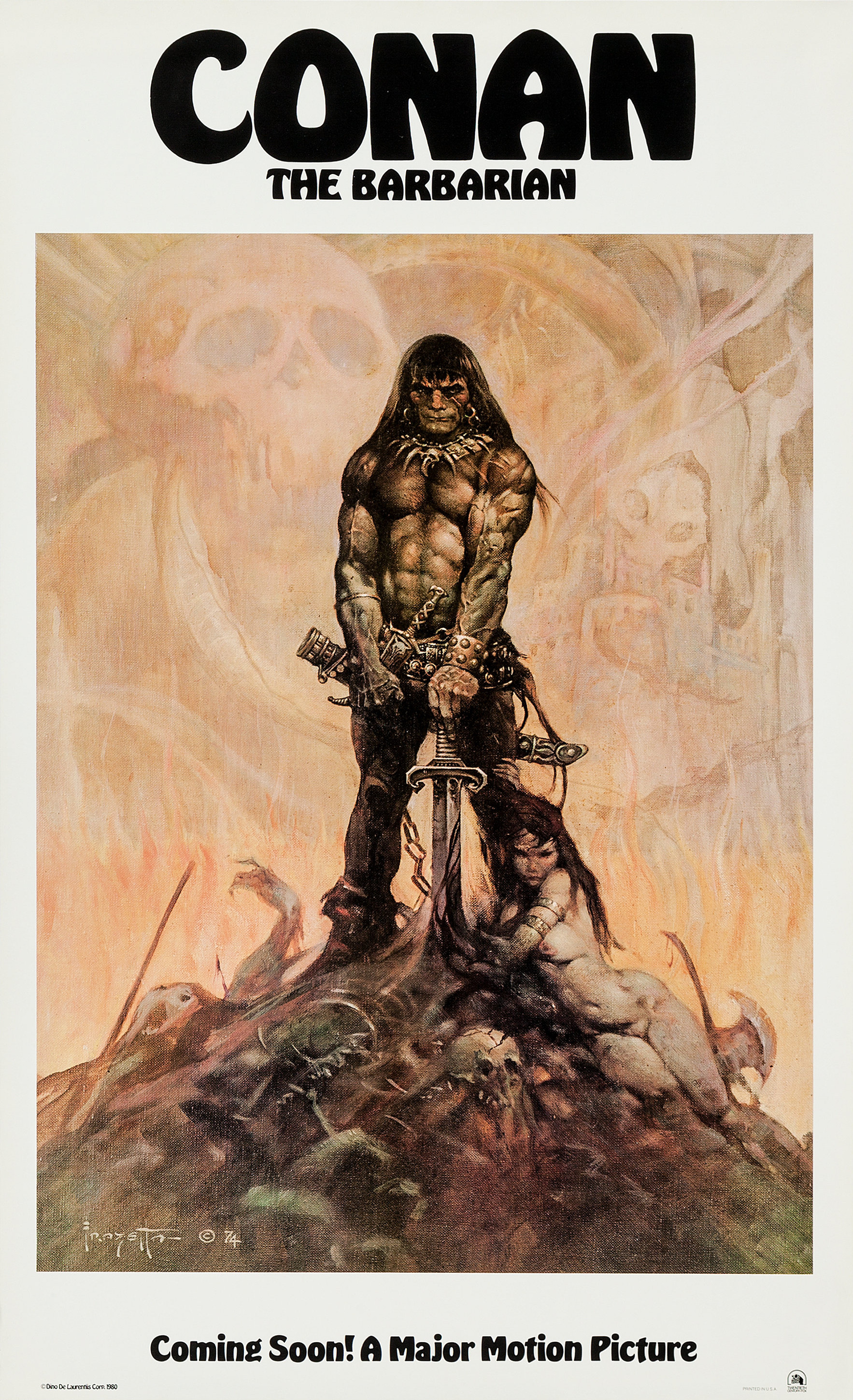 Mega Sized Movie Poster Image for Conan the Barbarian (#2 of 2)