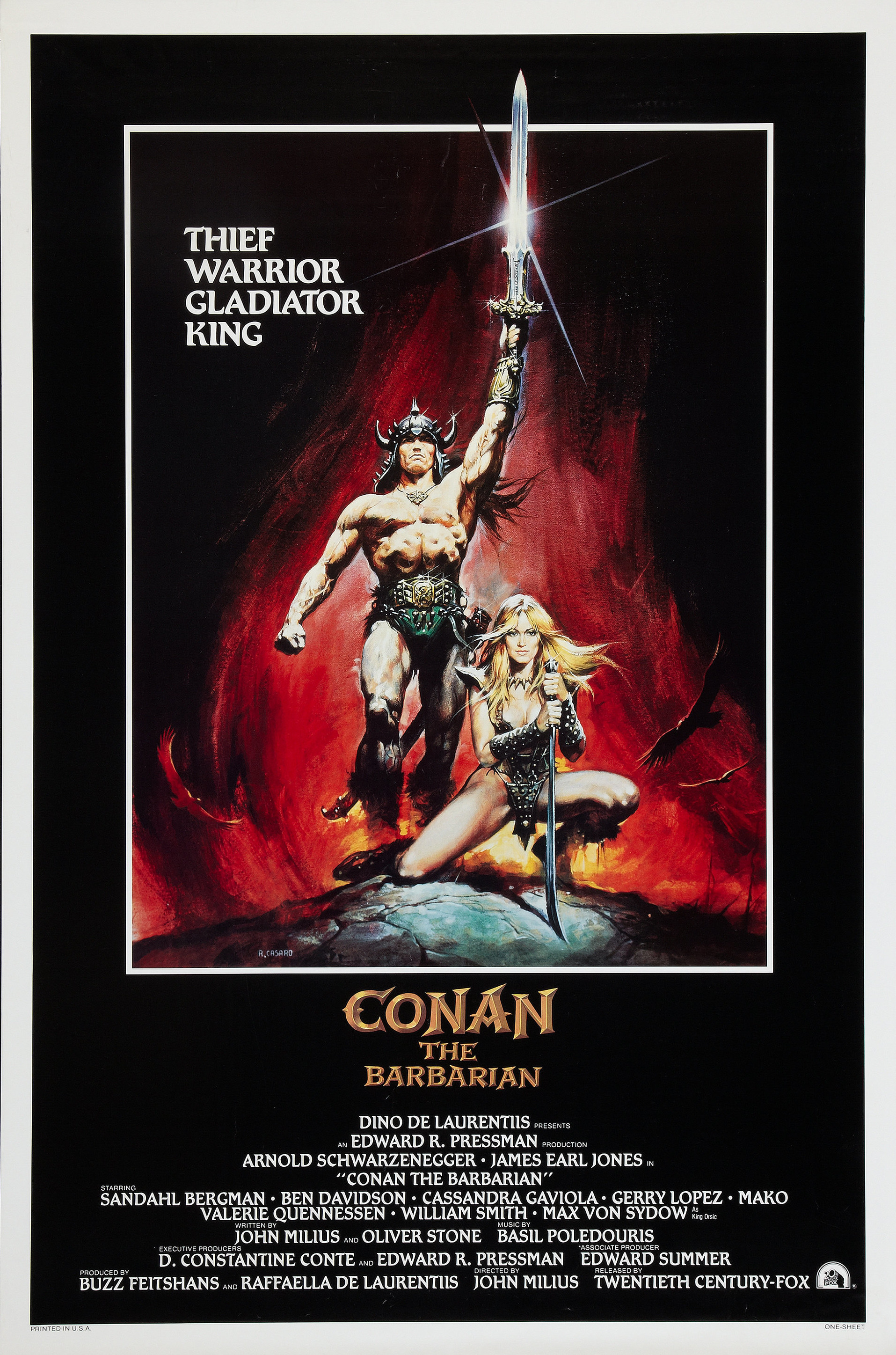 Mega Sized Movie Poster Image for Conan the Barbarian (#1 of 2)