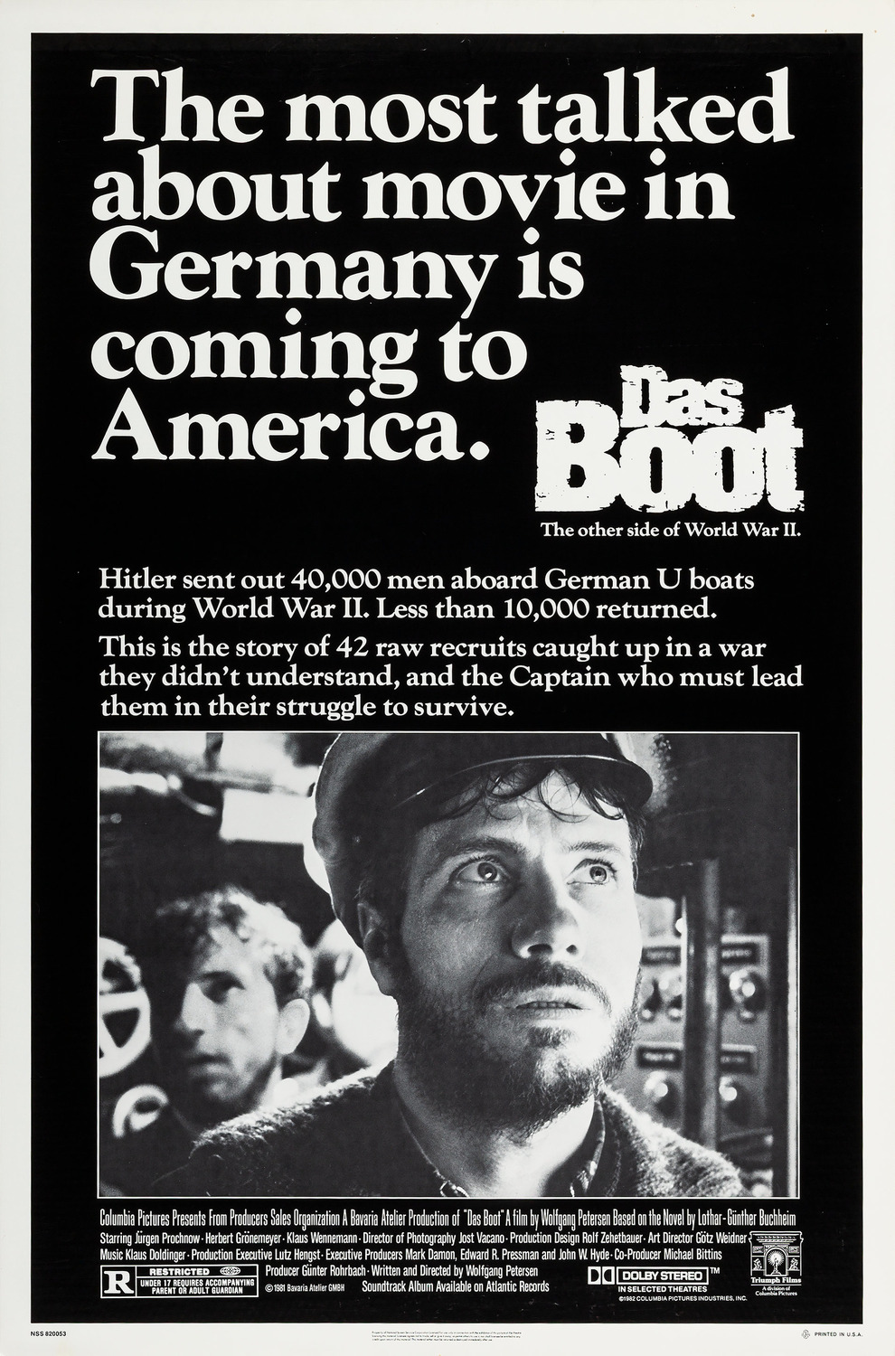 Extra Large Movie Poster Image for Das Boot (#2 of 6)