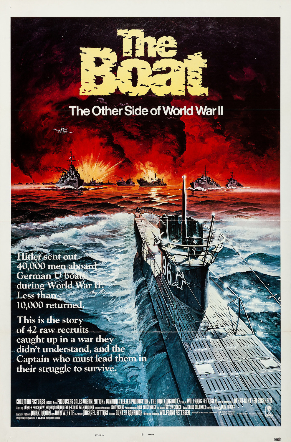 Extra Large Movie Poster Image for Das Boot (#4 of 6)