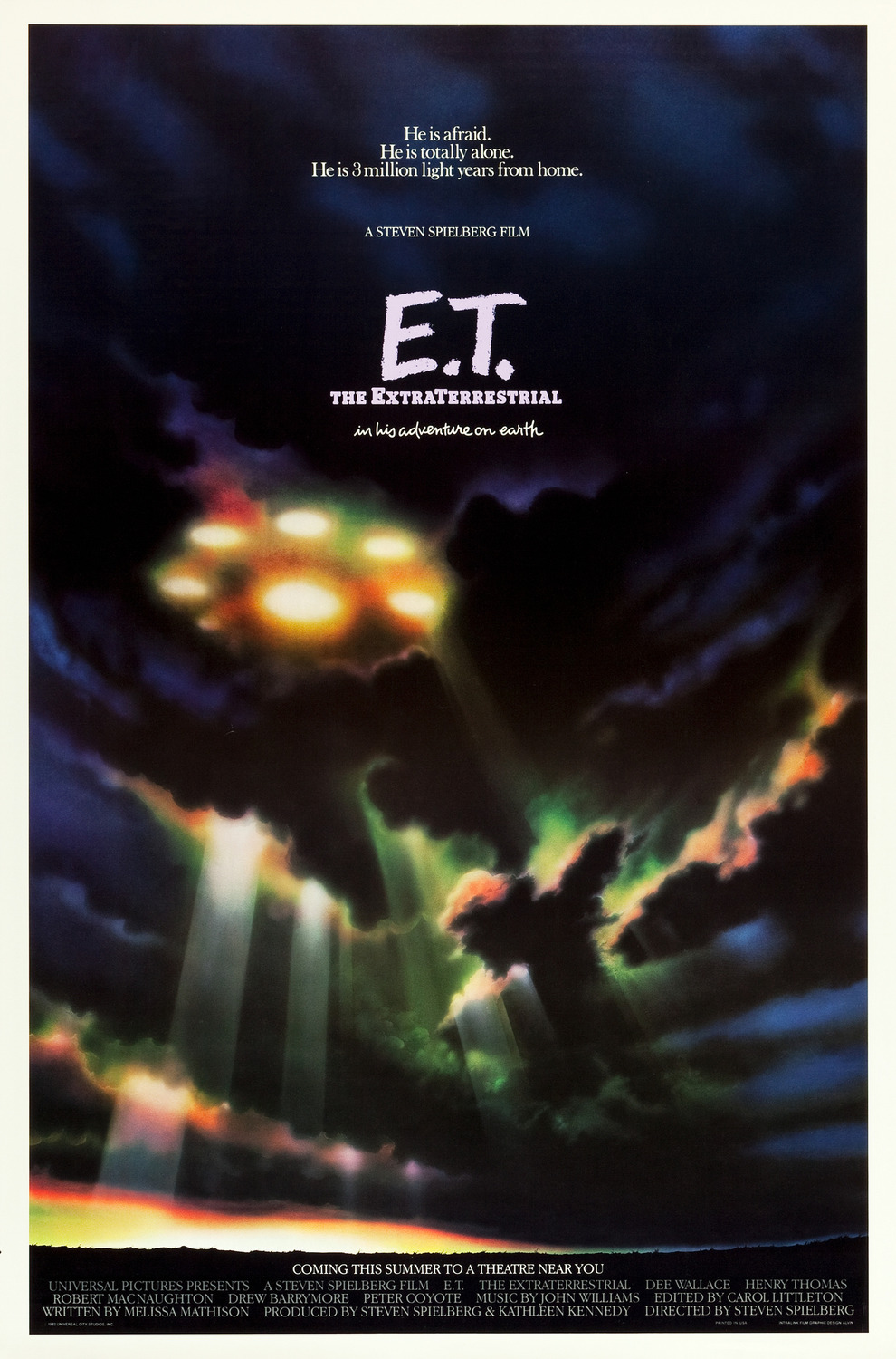 Extra Large Movie Poster Image for E.T. the Extra-Terrestrial (#1 of 10)