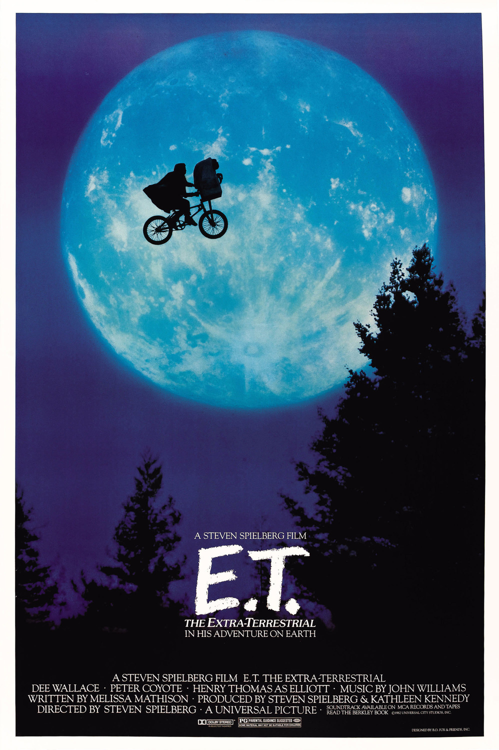 Extra Large Movie Poster Image for E.T. the Extra-Terrestrial (#2 of 10)