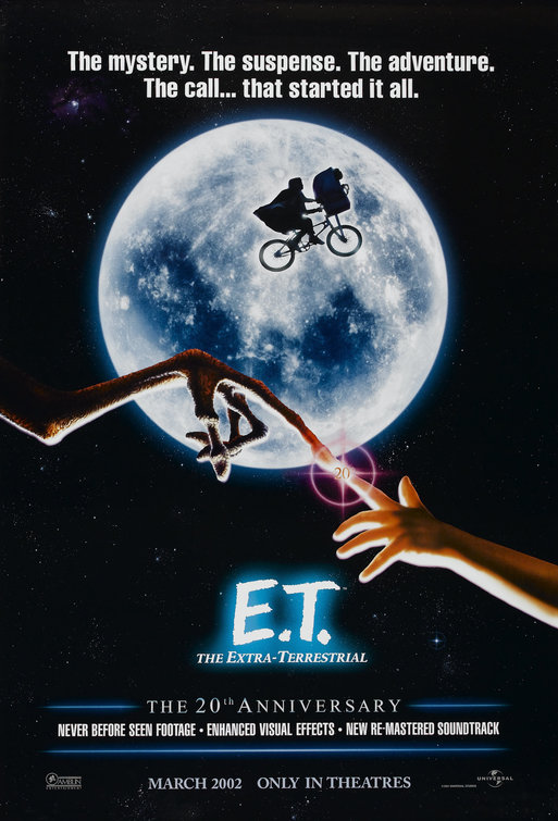 E.T. the Extra-Terrestrial Movie Poster