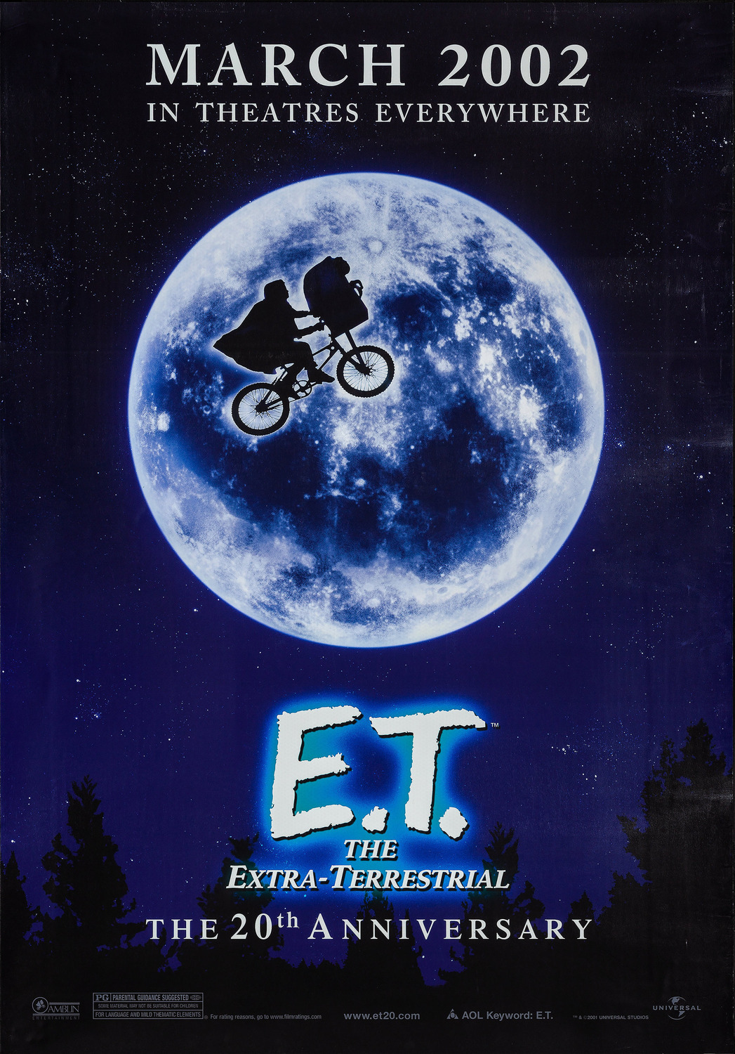 Extra Large Movie Poster Image for E.T. the Extra-Terrestrial (#9 of 10)