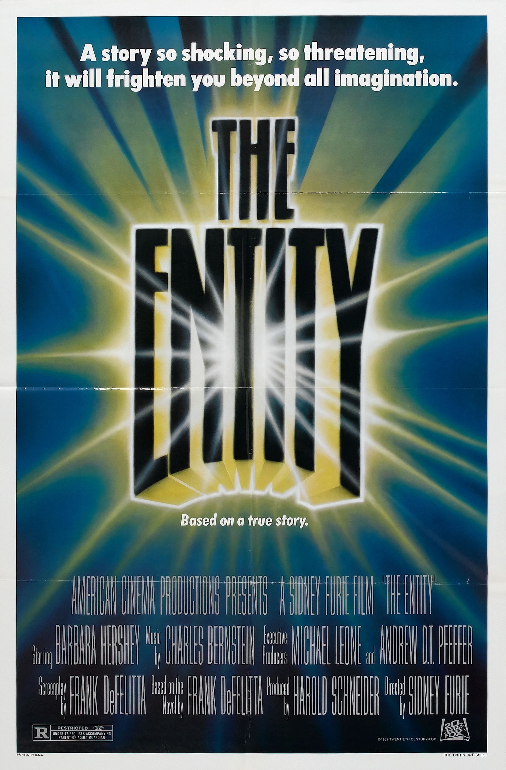 Mega Sized Movie Poster Image for The Entity (#1 of 2)