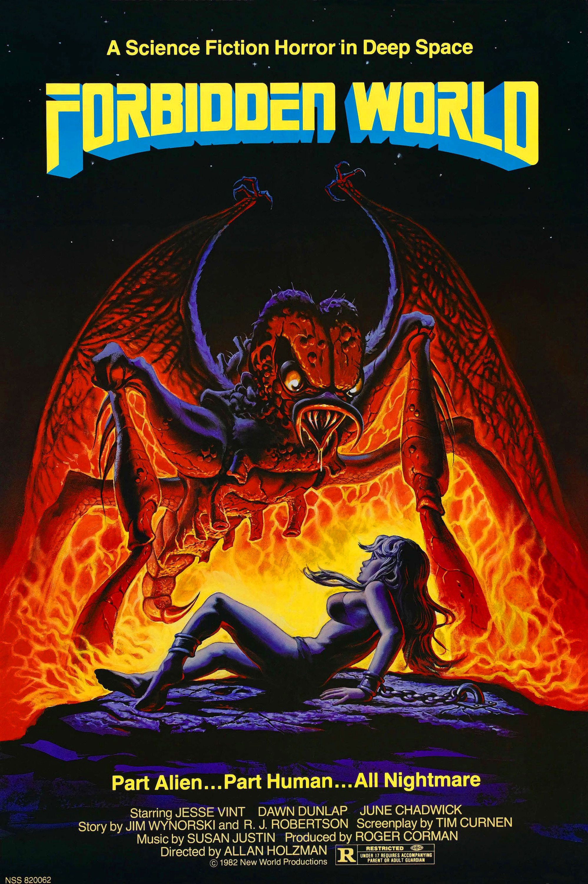 Mega Sized Movie Poster Image for Forbidden World (aka Mutant) (#1 of 2)