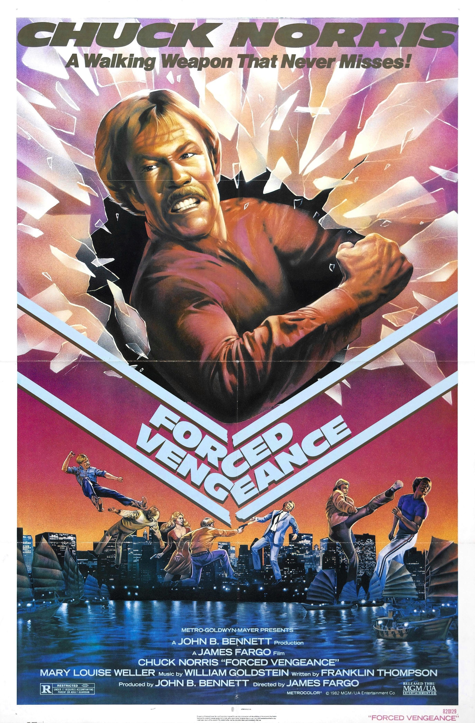 Mega Sized Movie Poster Image for Forced Vengeance 