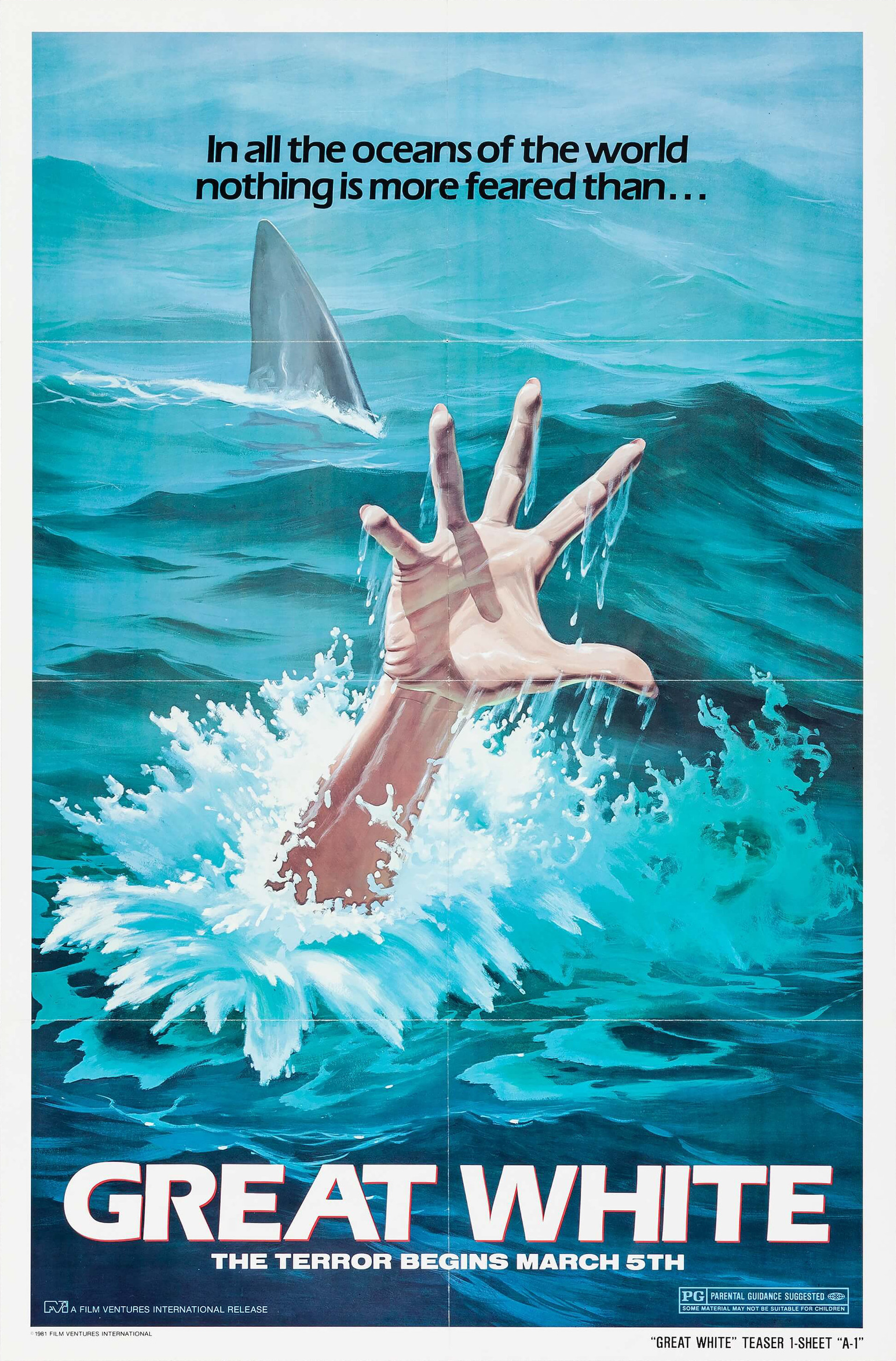 Mega Sized Movie Poster Image for Great White (#2 of 3)