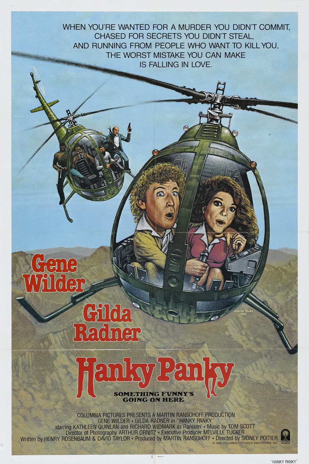 Extra Large Movie Poster Image for Hanky Panky (#2 of 2)