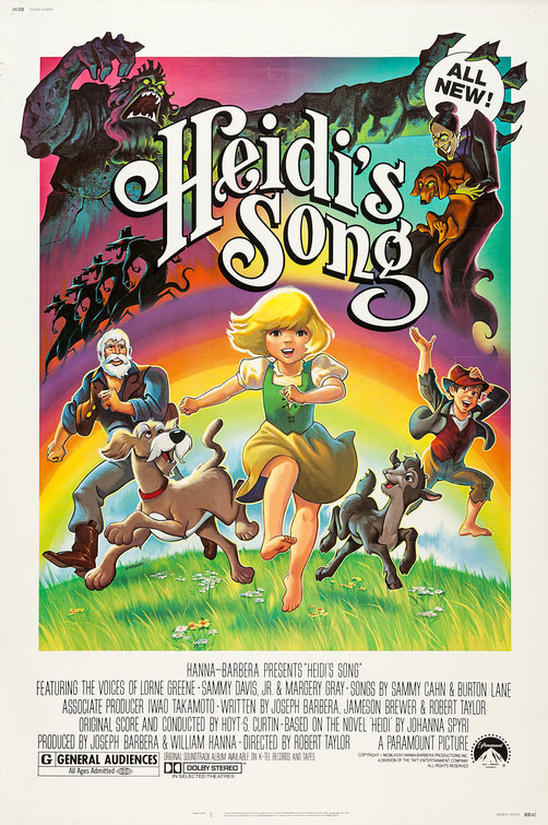 Heidi's Song Movie Poster