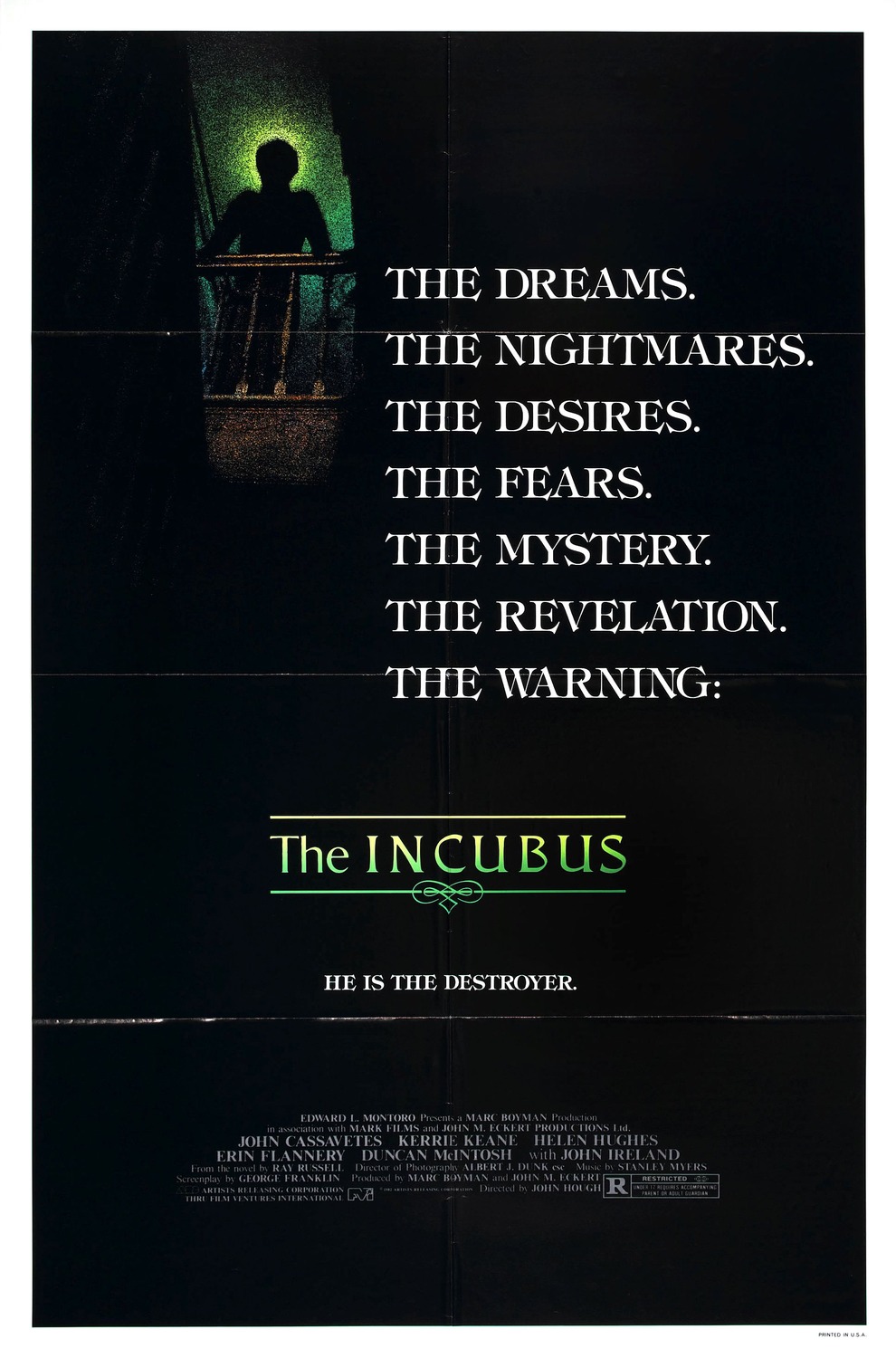 Extra Large Movie Poster Image for The Incubus 