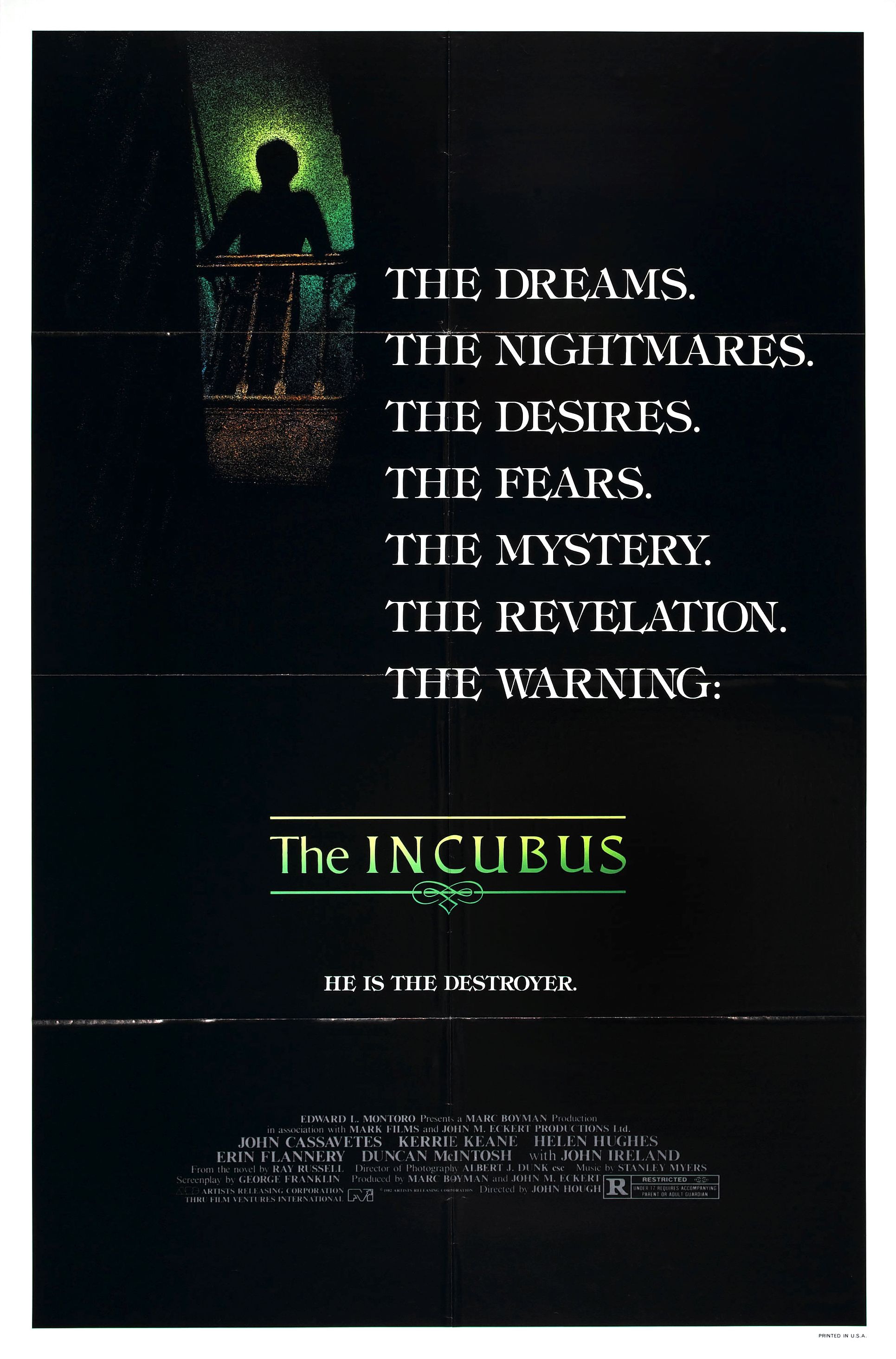 Mega Sized Movie Poster Image for The Incubus 