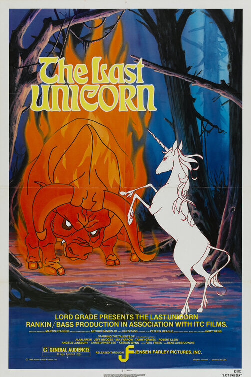 The Last Unicorn Movie Poster