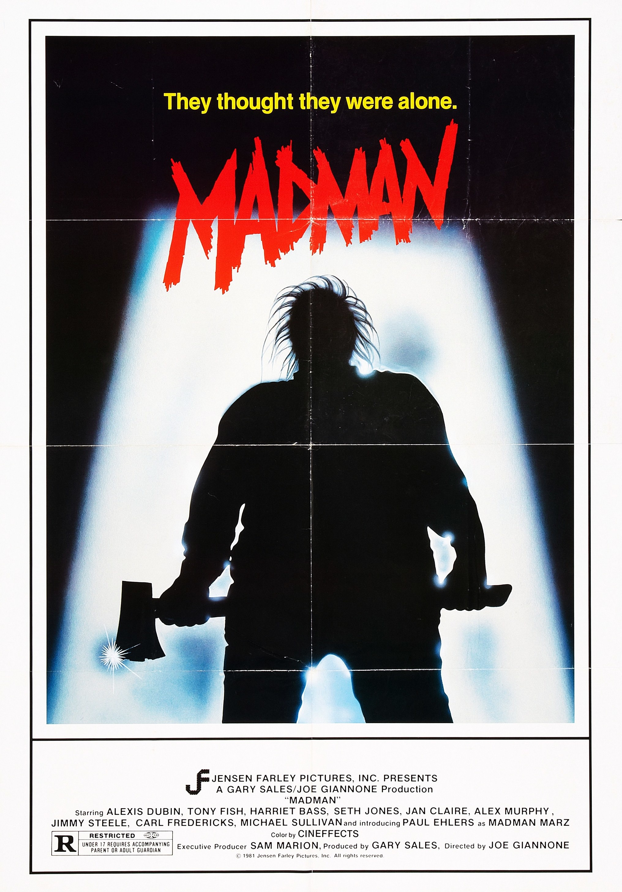 Mega Sized Movie Poster Image for Madman 