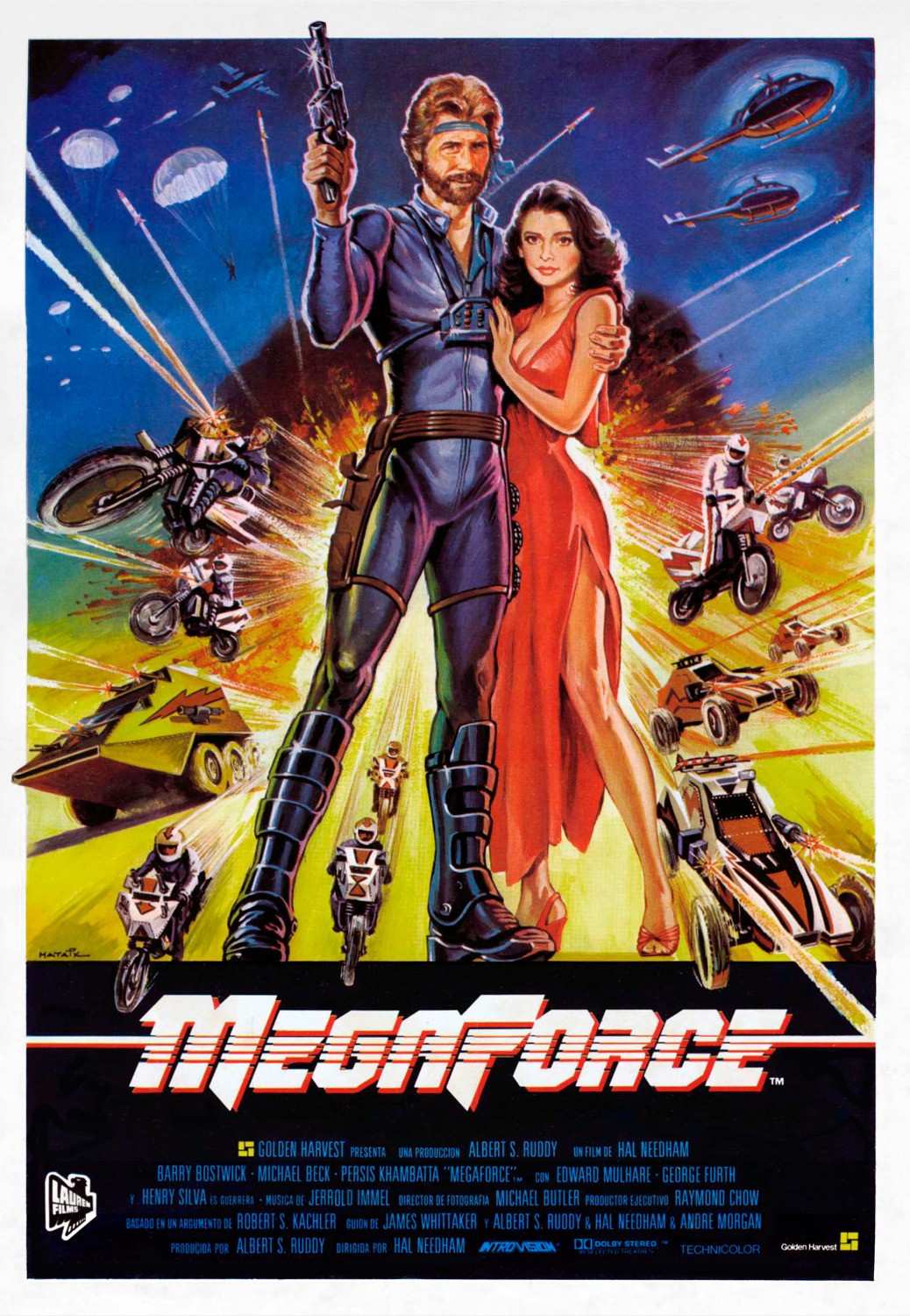 Extra Large Movie Poster Image for Megaforce (#2 of 3)