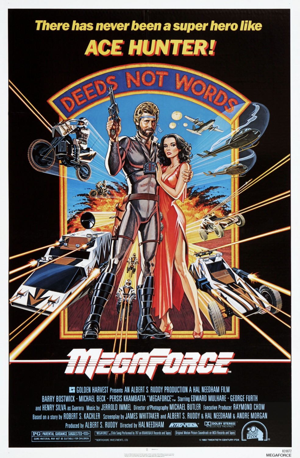Extra Large Movie Poster Image for Megaforce (#1 of 3)
