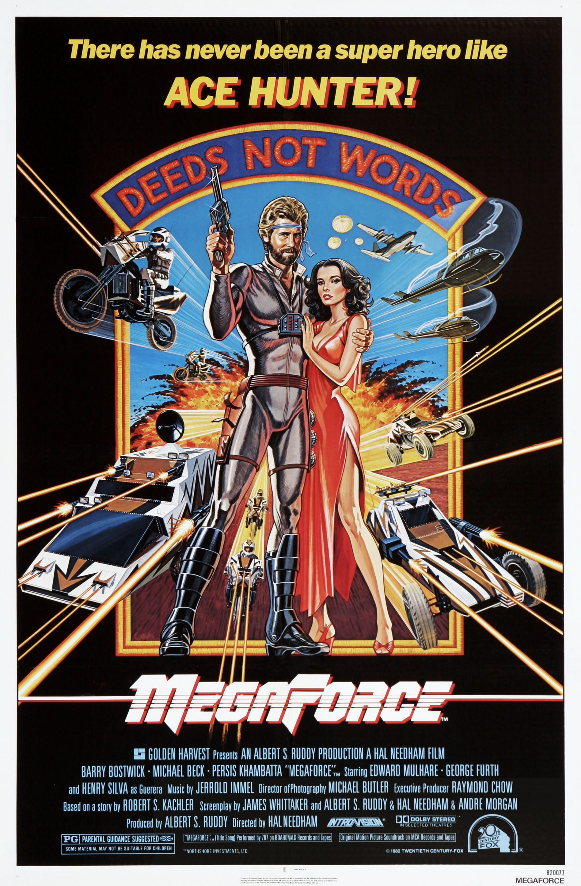 Mega Sized Movie Poster Image for Megaforce (#1 of 3)
