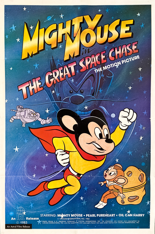 Mighty Mouse in the Great Space Chase Movie Poster