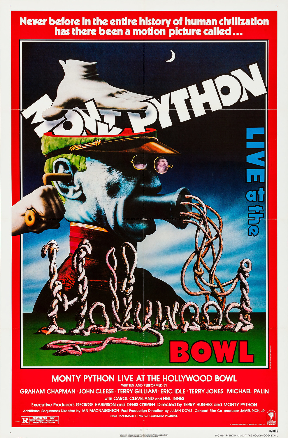 Extra Large Movie Poster Image for Monty Python Live at the Hollywood Bowl 