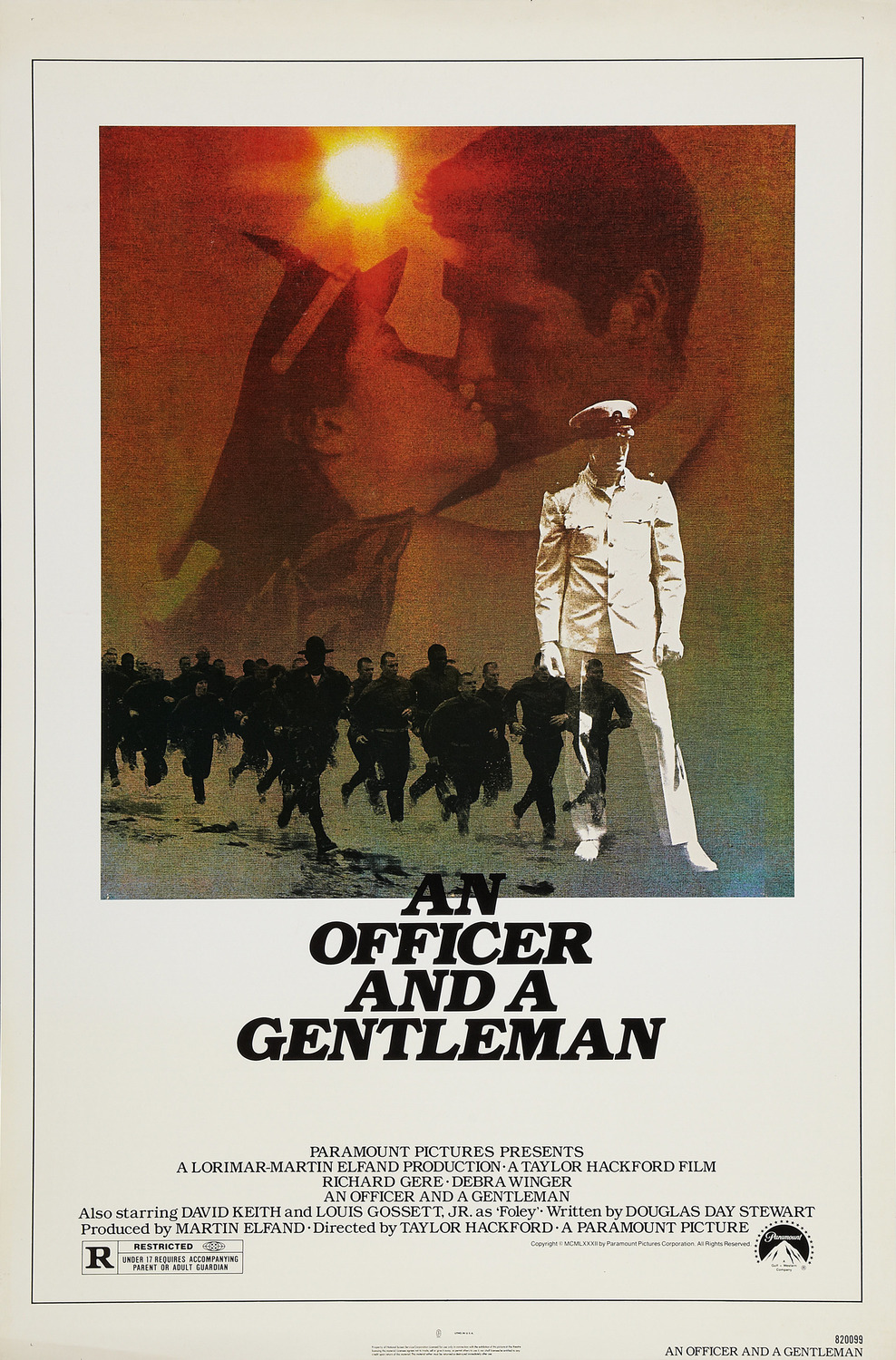 Extra Large Movie Poster Image for An Officer and a Gentleman 