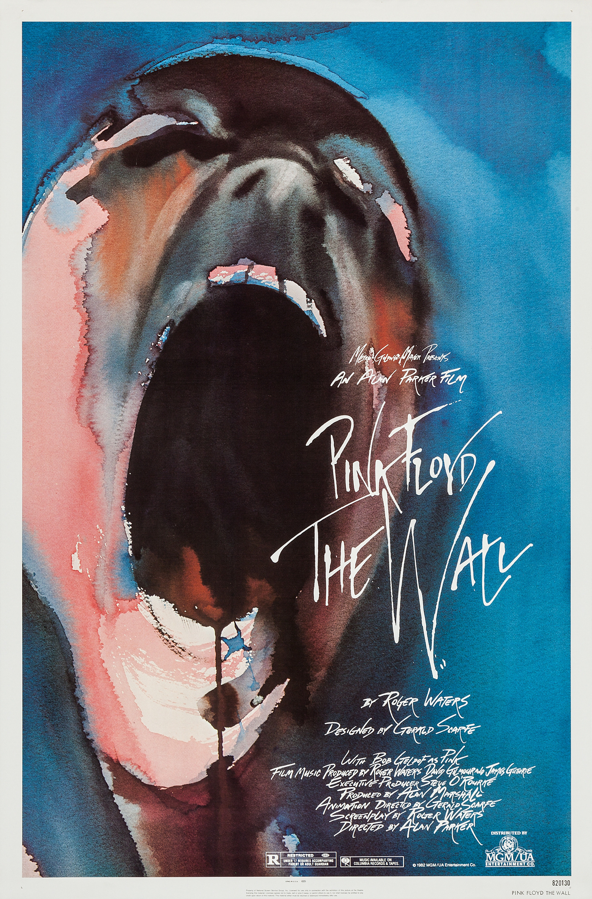 Mega Sized Movie Poster Image for Pink Floyd The Wall 
