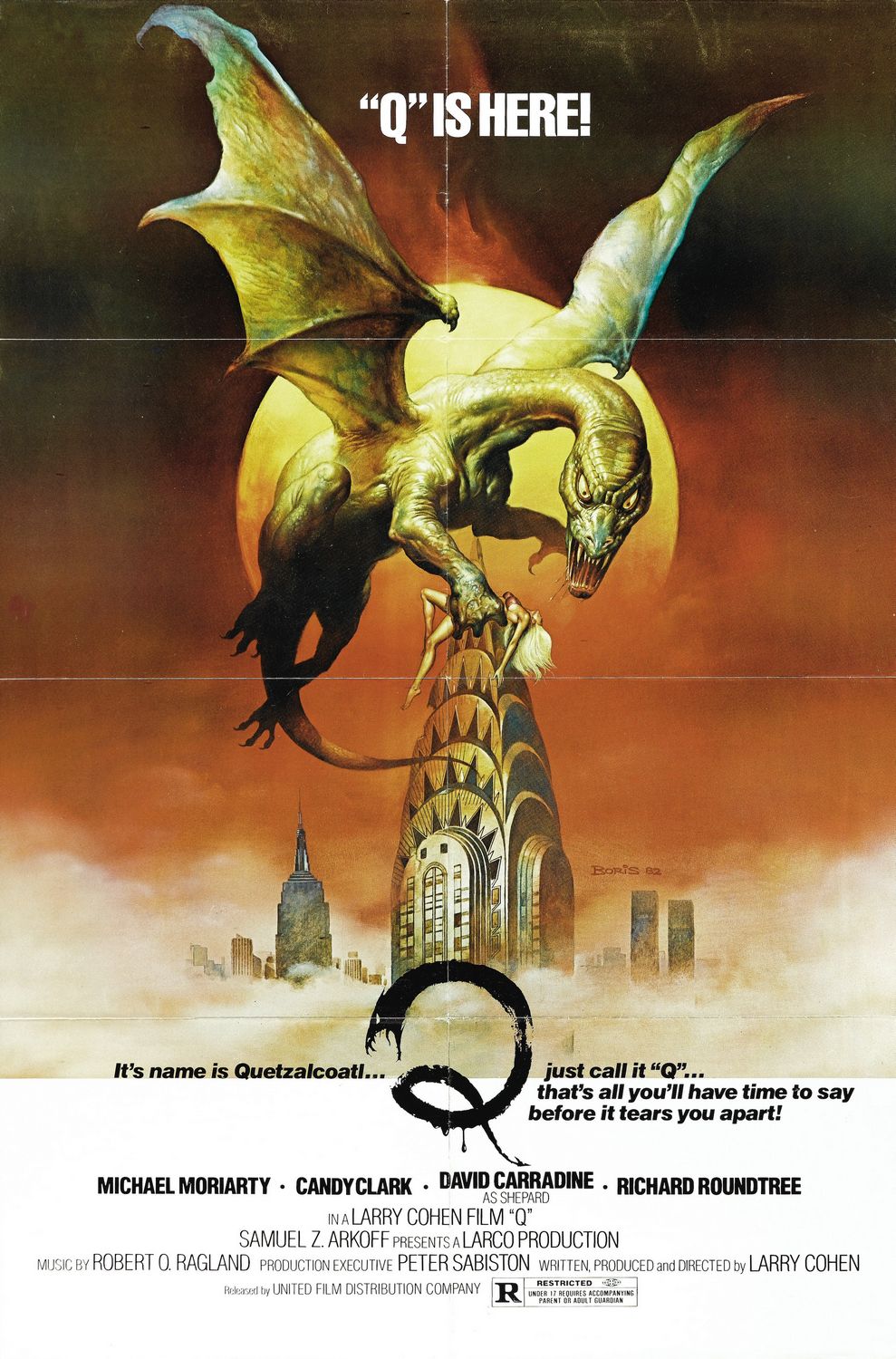 Extra Large Movie Poster Image for Q (#1 of 2)