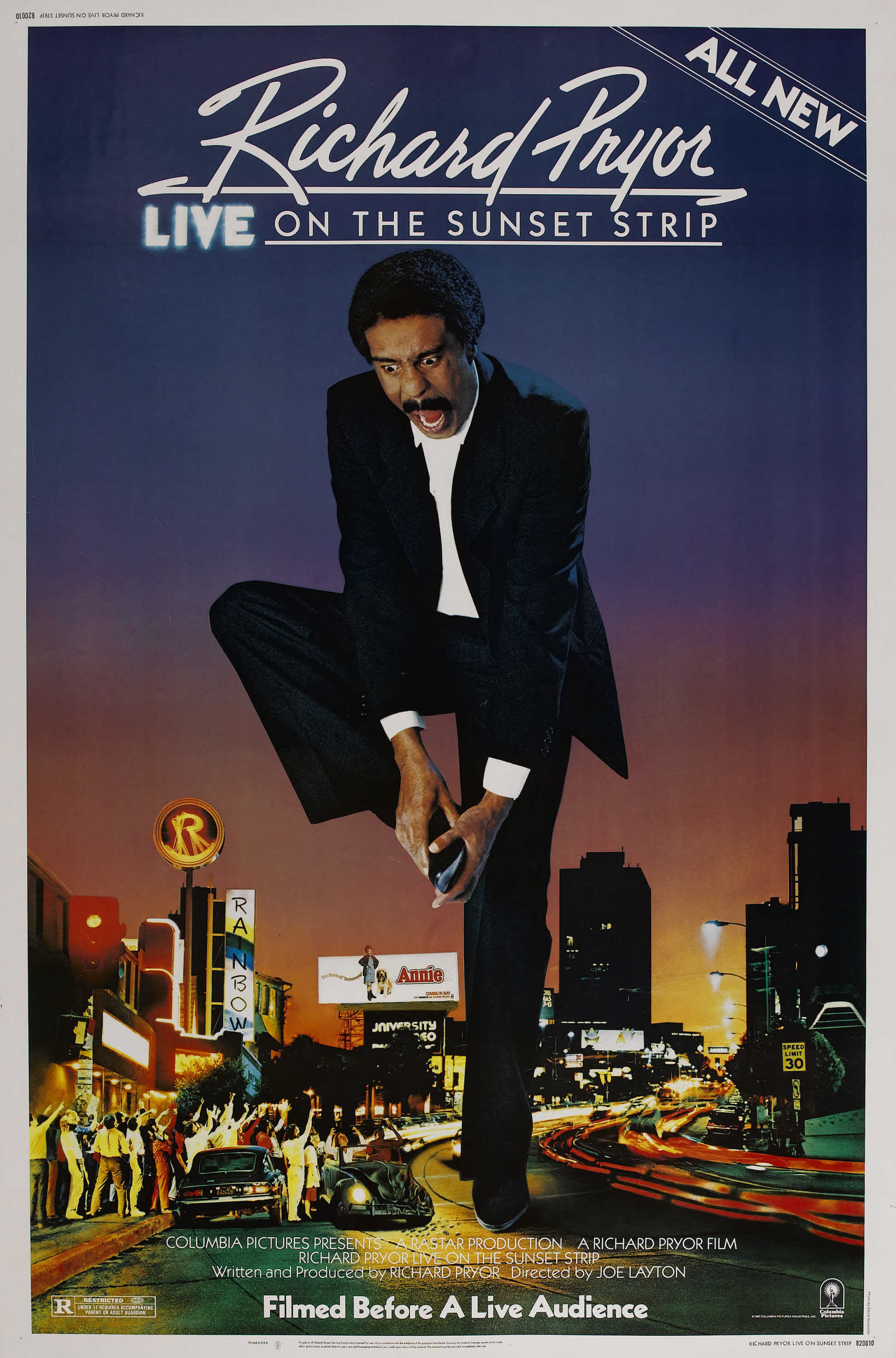 Mega Sized Movie Poster Image for Richard Pryor Live on the Sunset Strip 