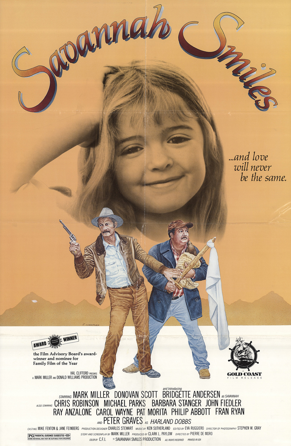 Extra Large Movie Poster Image for Savannah Smiles 