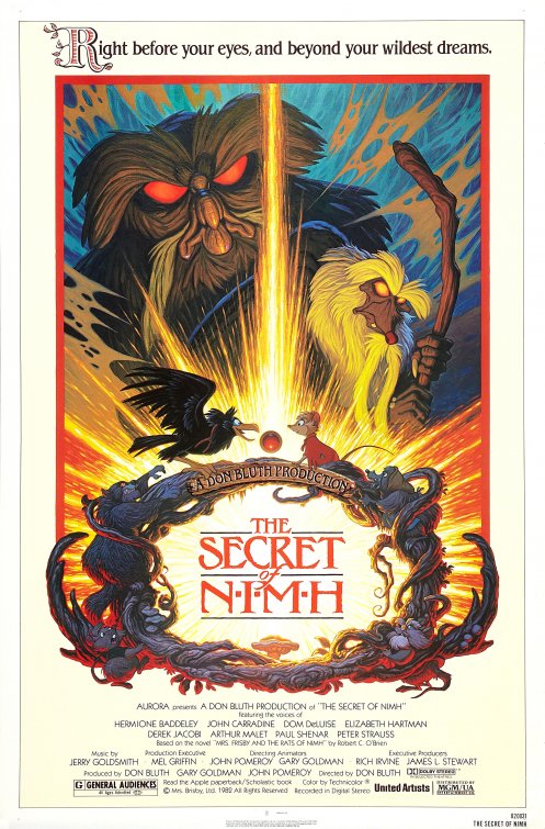 The Secret of NIMH Movie Poster