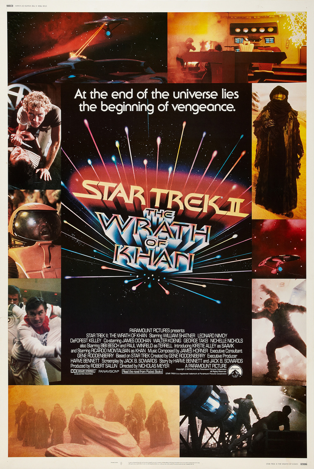 Extra Large Movie Poster Image for Star Trek II: The Wrath of Khan (#1 of 2)