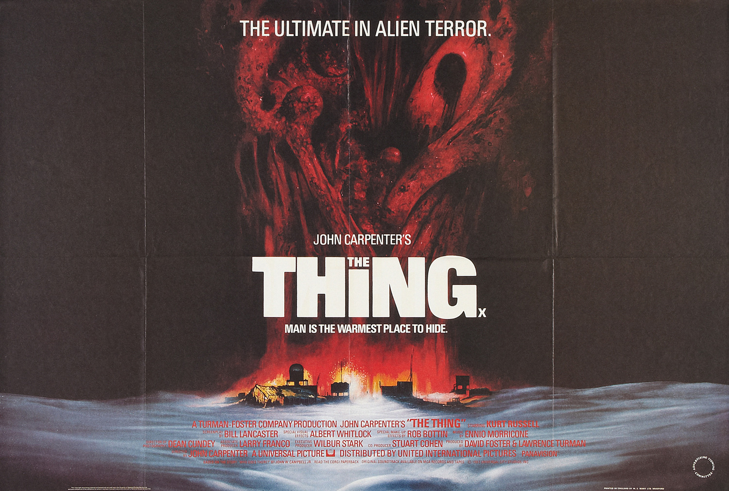 Extra Large Movie Poster Image for The Thing (#3 of 4)